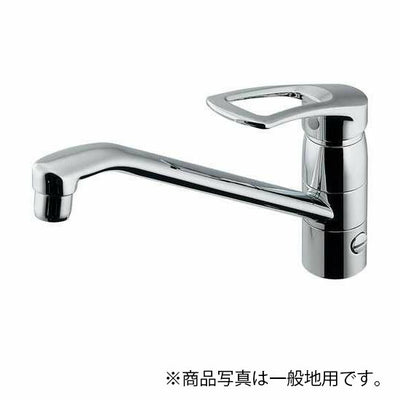 カクダイ　シングルレバー混合栓（分水孔つき）　寒冷地用　【品番：117-063K】