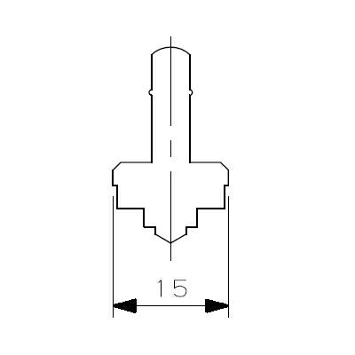 【メール便対応】カクダイ　水道用ツリコマ（2個入）（13用）　寒冷地用　【品番：9072KK】