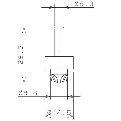 【メール便対応】カクダイ　節水コマ（2個入）（13用）　【品番：9010】