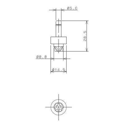 【メール便対応】カクダイ　節水ツリコマ（2個入）（13用）　寒冷地用　【品番：794-308】