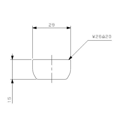 【メール便対応】カクダイ　真下取出し用整流器　【品番：791-413】