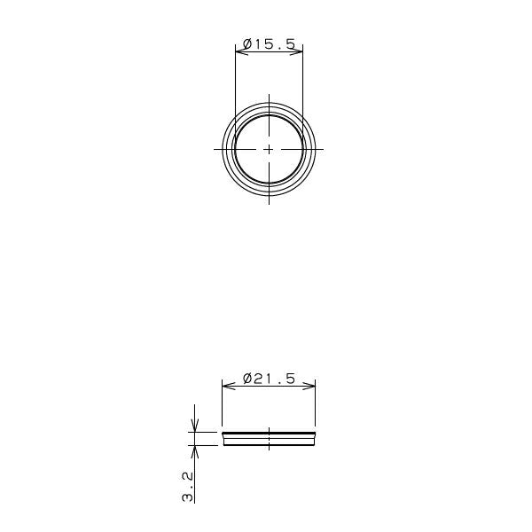 【メール便対応】カクダイ　自在パイプ取付パッキン　【品番：794-882】