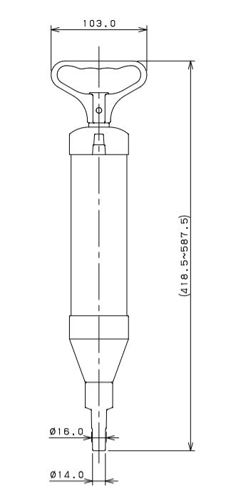 カクダイ　つまり取り真空ポンプ（ドレンホース用）　【品番：605-807】