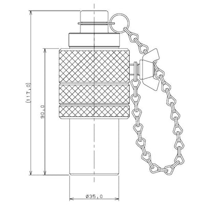 カクダイ　フレキパイプつば出し工具（ハンマータイプ）　【品番：6082-13】