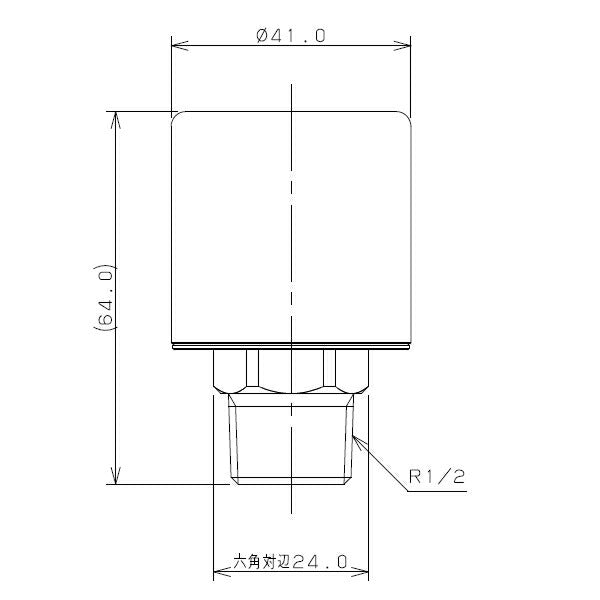 カクダイ　ボンパミニ（配管取付型）　【品番：643-502】