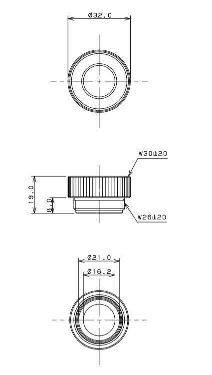 カクダイ　ネジアダプター　【品番：9091】