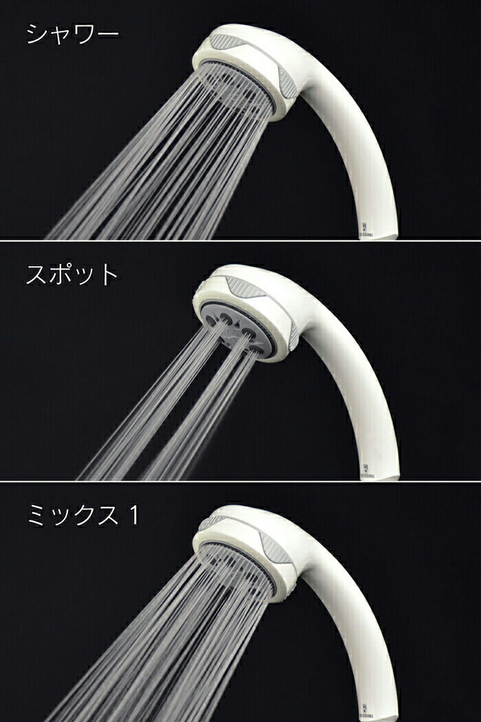 カクダイ　GAONA ホリダー・シモン ボッシーニマッサージシャワ―ホースセット　【品番：GA-FH004】