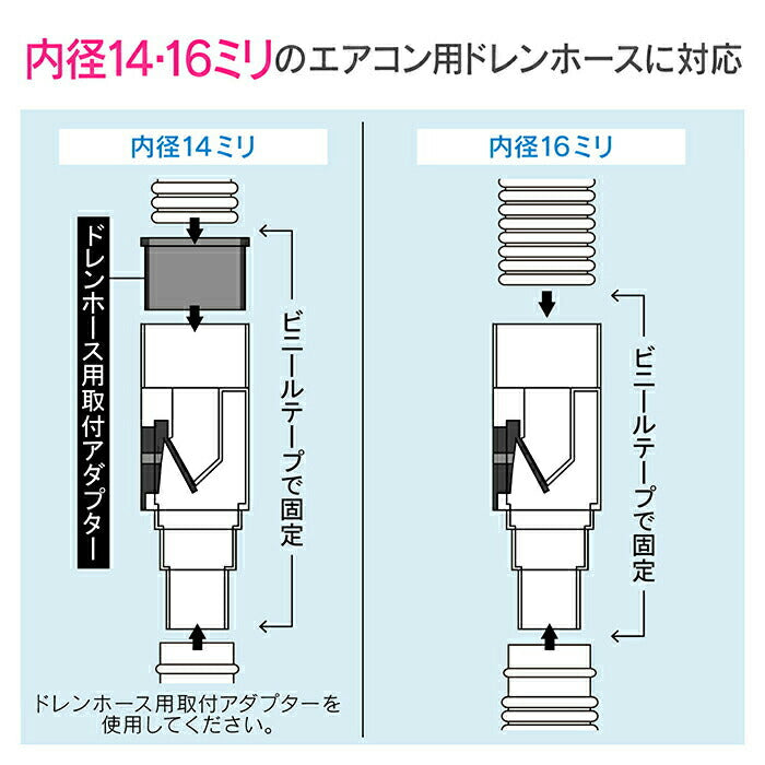 カクダイ　GAONA これカモ エアコンドレンホース用消音バルブ　【品番：GA-KW001】