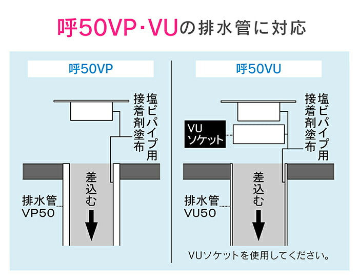 カクダイ　GAONA　これカモ 洗濯排水口（ゴムホルダーつき）　【品番：GA-LF024】