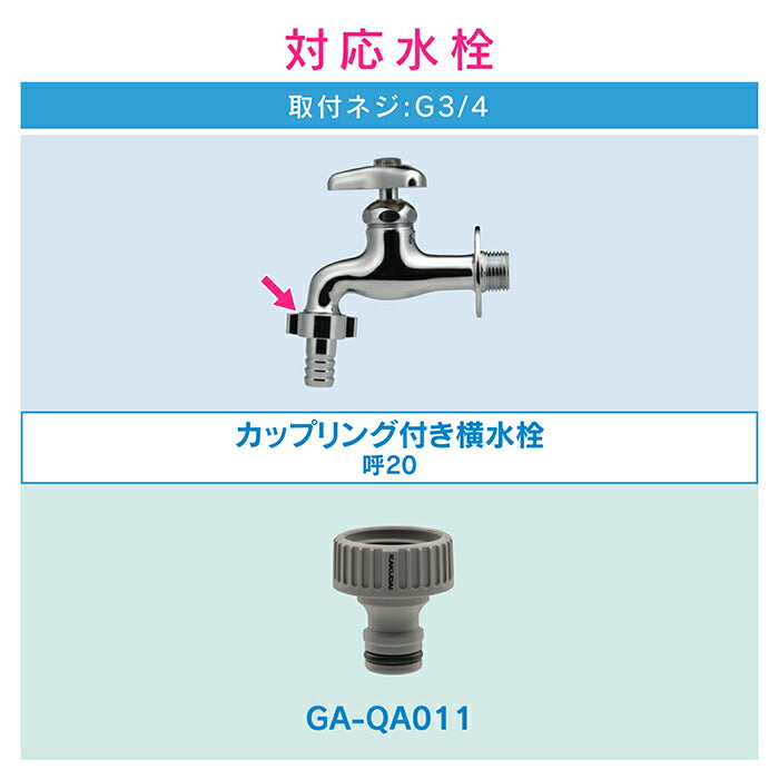 カクダイ　GAONA　これエエやん ネジ口金セット20　【品番：GA-QA012】