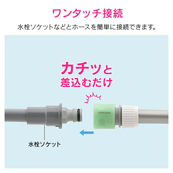 カクダイ　GAONA　これエエやん ネジニップルセット13　【品番：GA-QA015】