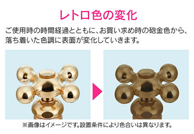 カクダイ　GAONA　これエエやん ガーデン用水栓（アンティーク）　【品番：GA-RA010】