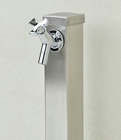 カクダイ　GAONA　これエエやん ステンレス水栓柱60角　【品番：GA-RG010】