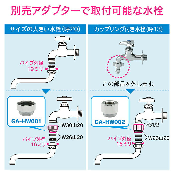 カクダイ　GAONA　これエエやん 下向きスワンパイプ　【品番：GA-HA008】●