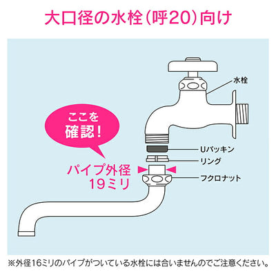 カクダイ　GAONA　これエエやん Ｓパイプ（大）１７０　【品番：GA-HA025】