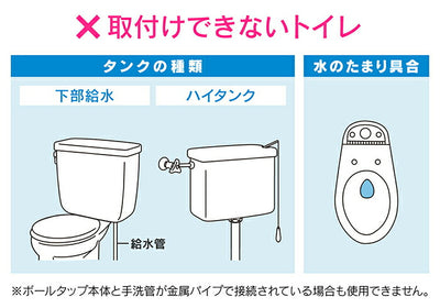 カクダイ　GAONA　これエエやん 万能ロータンクボールタップ（補助給水管つき）　【品番：GA-NG007】