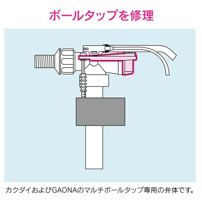 カクダイ　GAONA　これエエやん ダイヤフラム弁セット　【品番：GA-NG011】