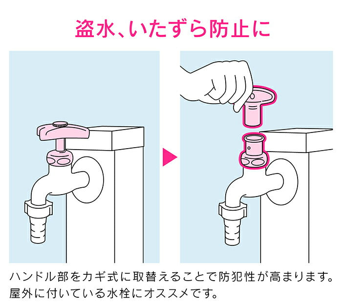 カクダイ　GAONA　これエエやん 共用栓上部　【品番：GA-HG007】