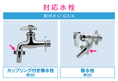 カクダイ　GAONA　これエエやん ホースカラン用カップリング　【品番：GA-HK018】