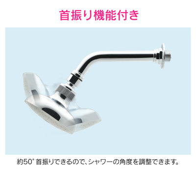 カクダイ　GAONA　これエエやん Ｇ型回転シャワーヘッド１３　【品番：GA-DW002】