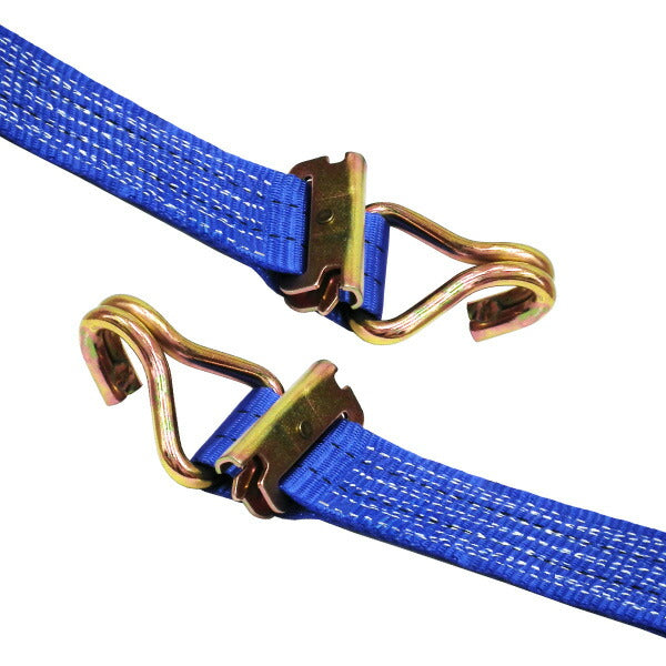 フリーク　FREAK ラッシングベルト青 レール/Jフック1ton 幅50mm×長さ0.5+3m　【品番：75797】