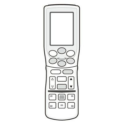 三菱重工冷熱　リモコン　【品番：RKY502A001D】