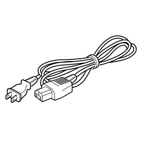 三菱重工冷熱　電源コード（125V 12A 2m）　【品番：SHT200A052】○
