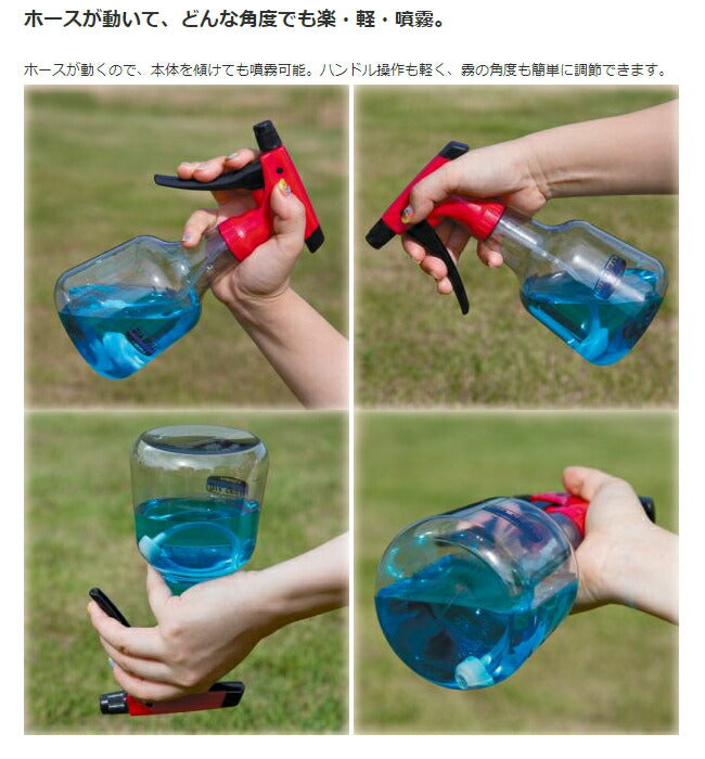 フルプラ　スウィング半透明ボトルタイプ　1000mL　ブルー　【品番：No.71804】