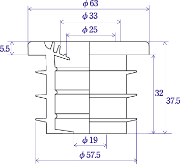 エムツーエム　e-Joint（イージョイント）　洗面器・手洗い・トラップ用　【品番：EL50-25・32】