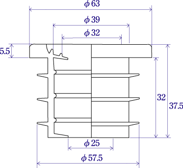 エムツーエム　e-Joint（イージョイント）　洗面器・手洗い・トラップ用　【品番：EL50-32・38】◯