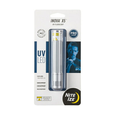 【メール便対応】NITE IZE（ナイトアイズ）　イノーバ X5 UVライト　【品番：X5CUV-11-R7】