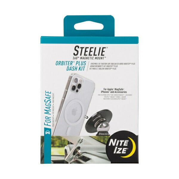 NITE IZE（ナイトアイズ）　スティーリー・オービタープラス カーマウントキット　【品番：STOMSDK-01-R8】