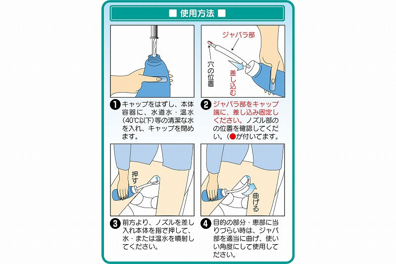 セーブ・インダストリー　手動式洗浄器 すっきりエコウォッシュ　【品番：SV-4151】