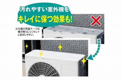 セーブ・インダストリー　エアコン室外機用遮熱シート 3枚組　【品番：SV-7008】