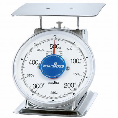 高森コーキ　ワールドボス 中型ステンレス製上皿自動秤 500g　【品番：SA-500S】●
