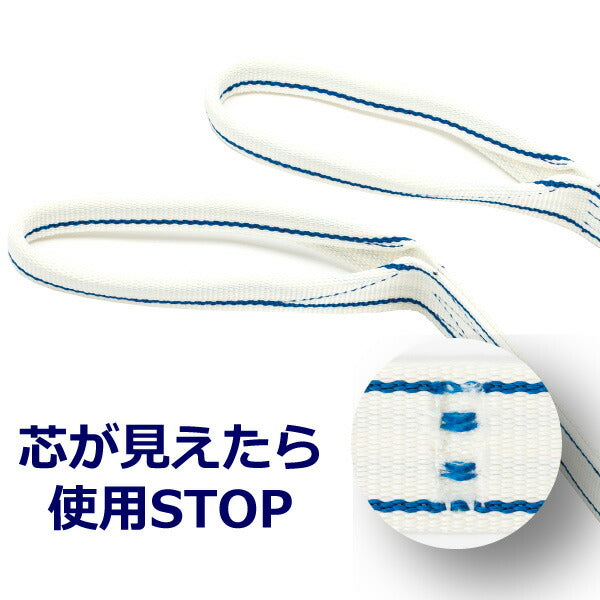 東レインターナショナル　ポリエステルスリング PET3E 両端アイ形 1.25ton 幅35mm 長さ9m 東レインターナショナル ポリエステルスリング PET3E 両端アイ形 1.6