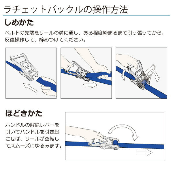 東レインターナショナル　黒ベルタイト ラチェットバックル RN-25MB エンドレス形　【品番：RN-25MB=4.5】