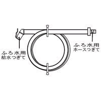 シャープ　洗濯機用 【延長用】ふろ水ホース（ホースとコードの一体型）＜5m＞　【品番：2103600477】●