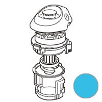 シャープ　掃除機用 ダストカップセット＜ブルー系＞　【品番：2171370324】