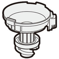 シャープ　掃除機用 カップカバー（筒型フィルター付き）　【品番：2173440021】