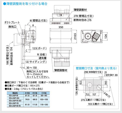 マックス　全熱交換型24時間換気システム 1室タイプ ES-U10D1　白　【品番：JE96006】