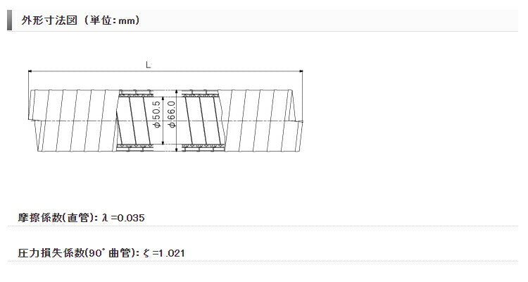 マックス　断熱ダクト φ50 ES-DG2-10　【品番：JF90456】