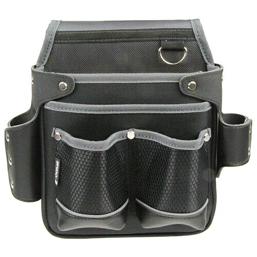 藤原産業　E-Value　釘袋 ホルダー付き グレー EDK-4D GR　【品番：4977292148955】