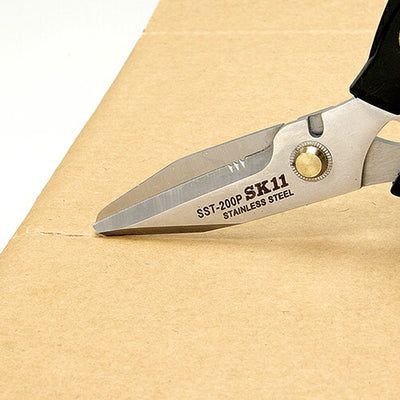 藤原産業　SK11　ストロング万能鋏 ポータブル SST-200P　【品番：4977292184083】