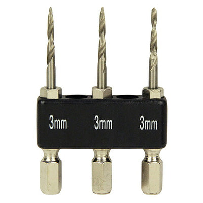 藤原産業　SK11　ショート下穴ドリルセット 3.0MM 3PCS　【品番：4977292346269】