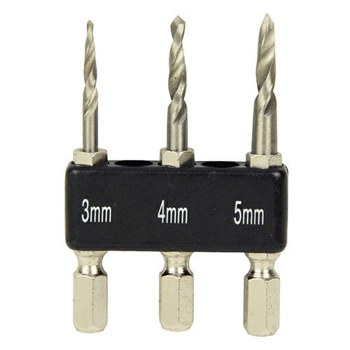 藤原産業　SK11　ショート下穴ドリルセット 3.0/4.0/5.0MM　【品番：4977292346276】
