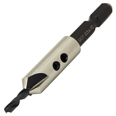 藤原産業　SK11　六角軸ハイス皿取錐 SHSD-3 3.5X10　【品番：4977292869454】