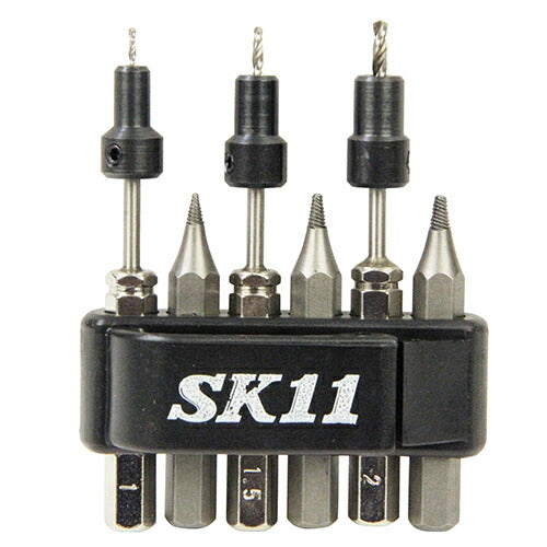 藤原産業　SK11　ビス抜きビット No.4セット　【品番：4977292313414】