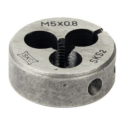 藤原産業　SK11　ネジ切ダイス25MM径 M5X0.8　【品番：4977292389334】