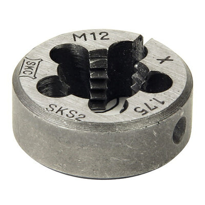 藤原産業　SK11　ネジ切ダイス25MM径 M12X1.75　【品番：4977292389372】